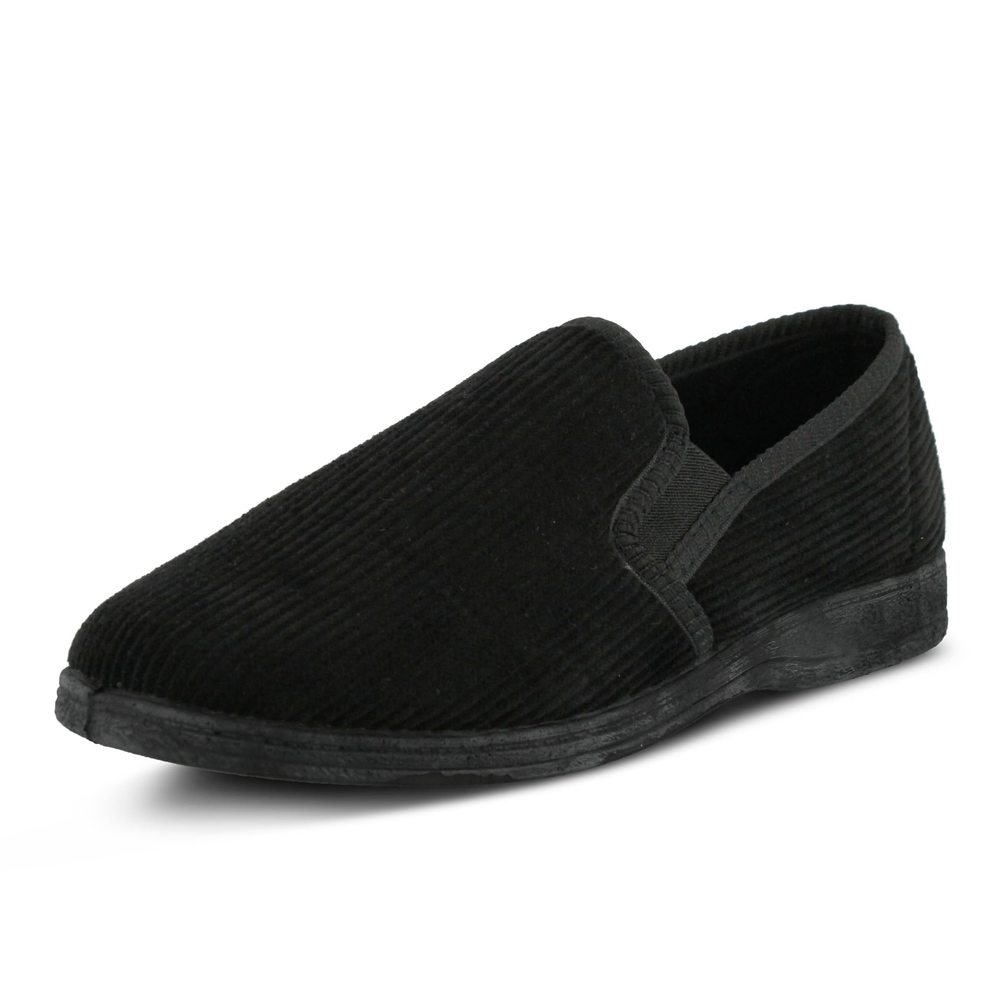 Spring Step Men's Nigel Sneaker, Black, 9.5-10